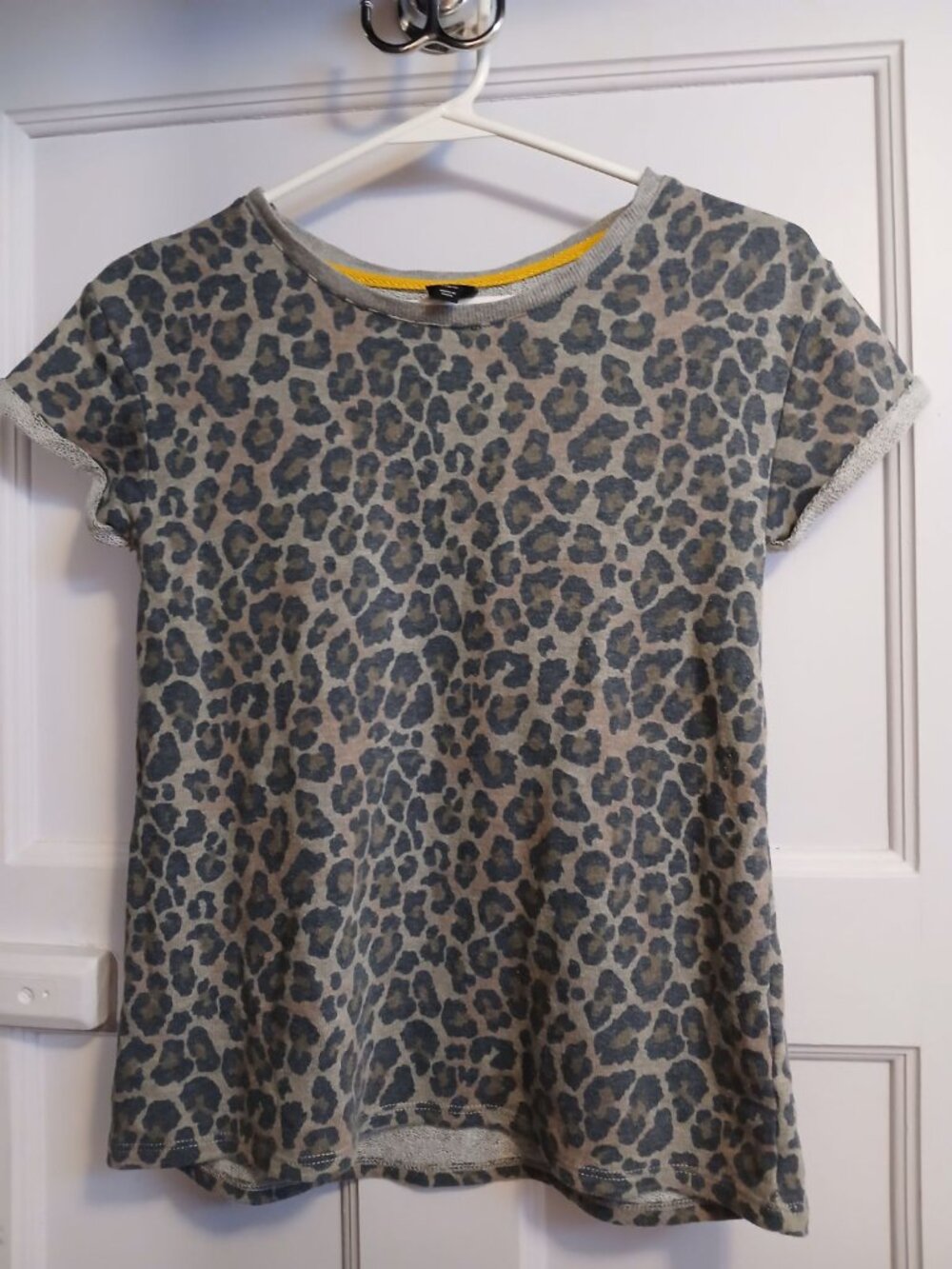 Art Class L 10/12 Girls Leopard Shirt